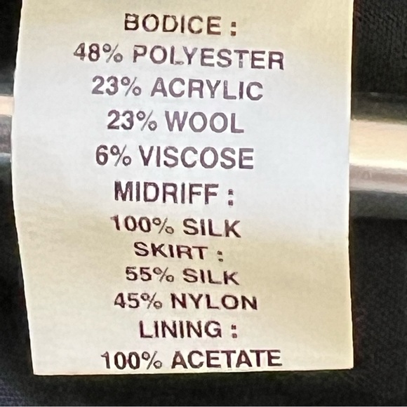 Kay Unger Women’s Silk Blend Textured Cocktail Dress With Spaghetti Straps 2 EUC - Picture 12 of 14